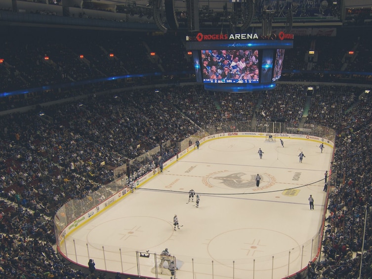 Vancouver Canucks Ice Hockey Game at Rogers Arena