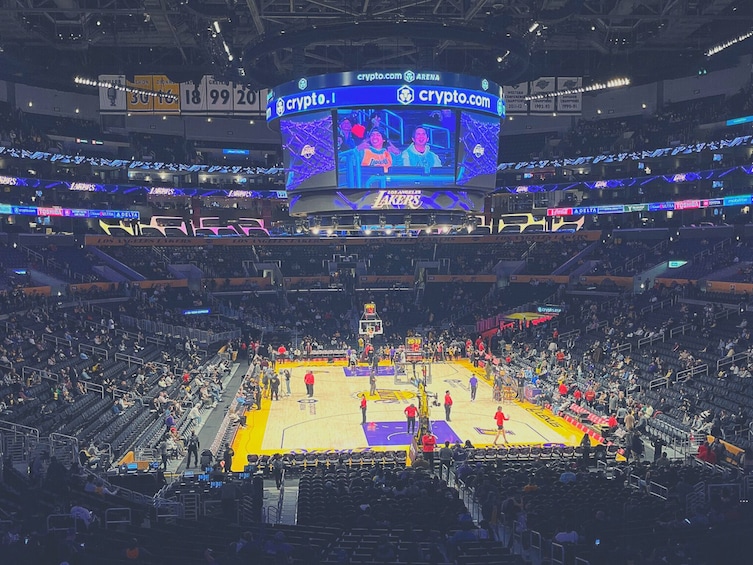 Los Angeles Lakers Basketball Game at Crypto.com Arena