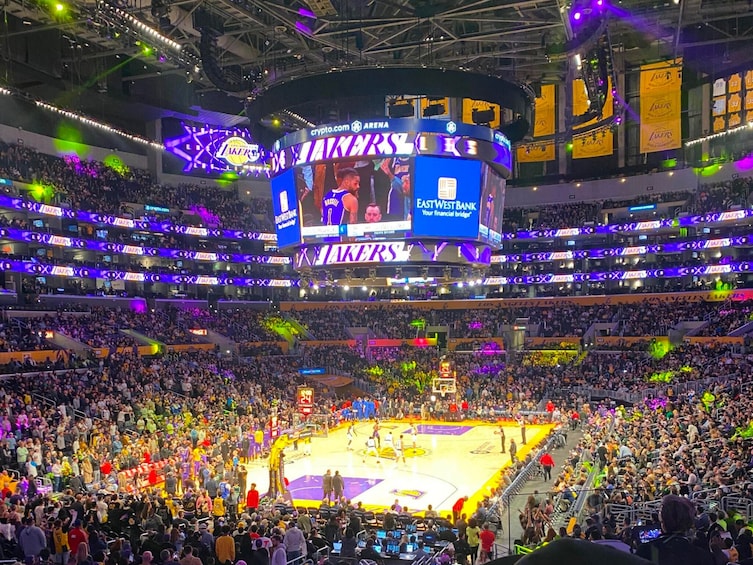 Los Angeles Lakers Basketball Game at Crypto.com Arena