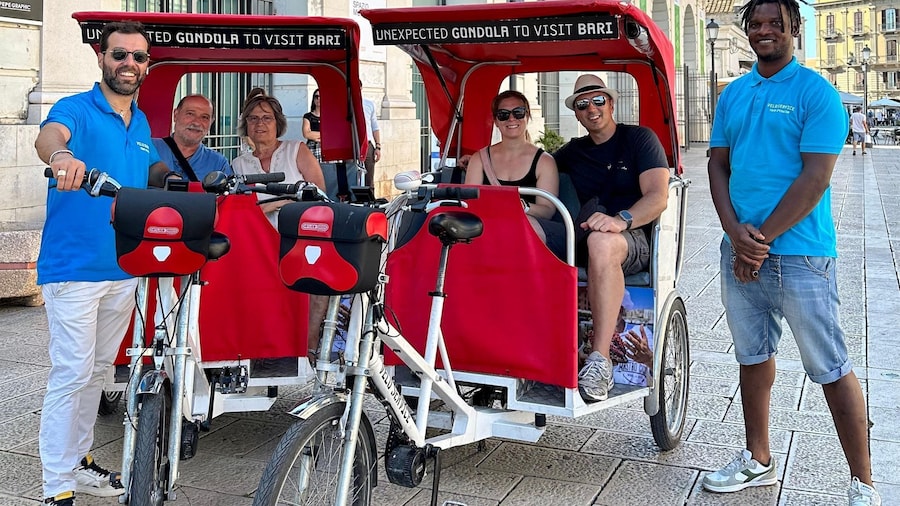 Bari: Rickshaw Street Food Tour