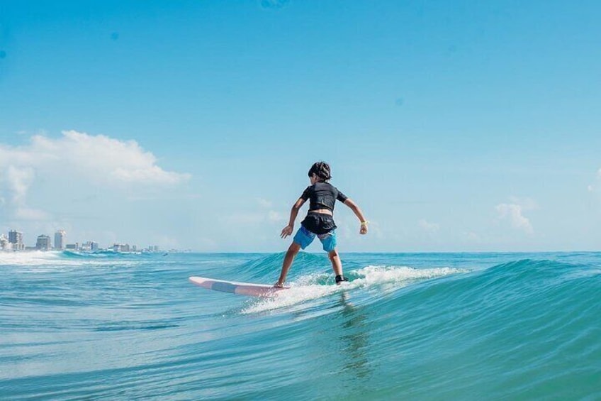 Private Guided Surfing Class on South Padre Island