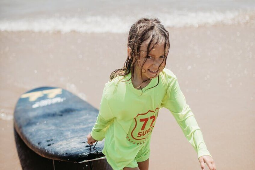 Private Guided Surfing Class on South Padre Island