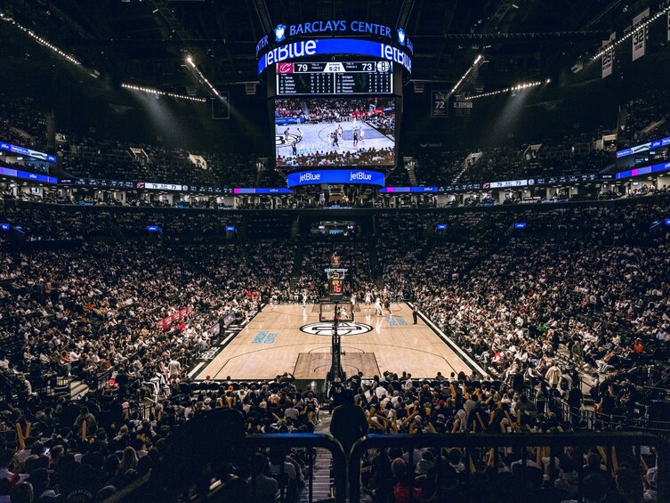 Brooklyn Nets Basketball Game at Barclays Center