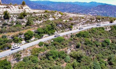 Dari Ayia Napa: Grand Tour Jeep Safari dengan Makan Siang