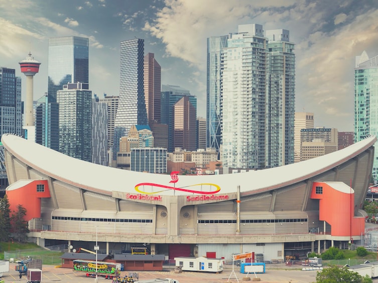 Calgary Flames Ice Hockey Game at Scotiabank Saddledome