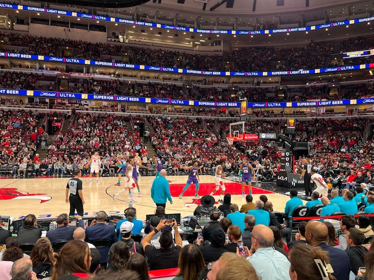 Chicago Bulls Basketball Game at United Center