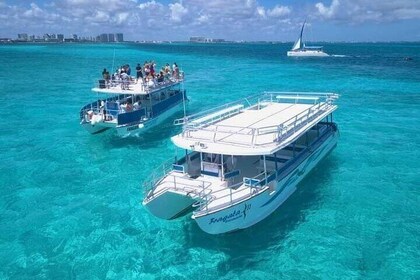 Isla Mujeres Tour with Open Bar Food and Snorkeling