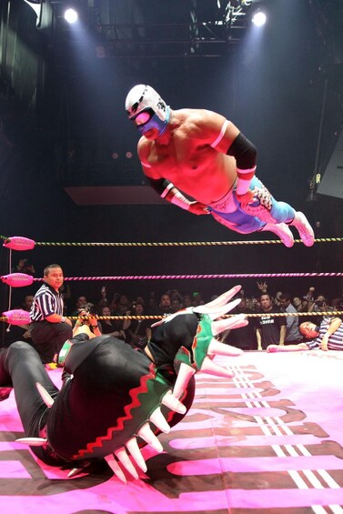 Picture 3 for Activity Mexico City: Lucha Libre Show with Tacos, Beer, and Mezcal