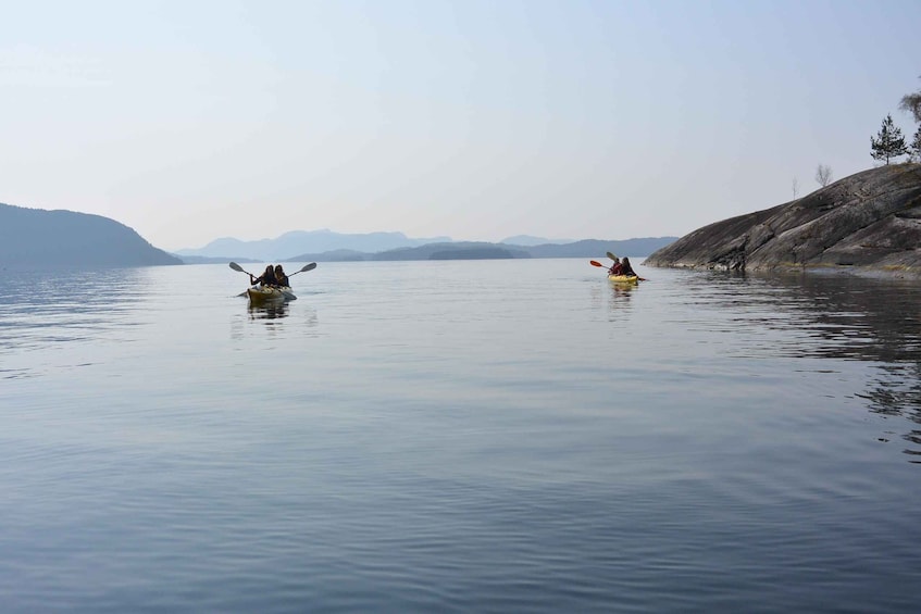 Picture 4 for Activity Jørpeland: Guided fjordtour kayak