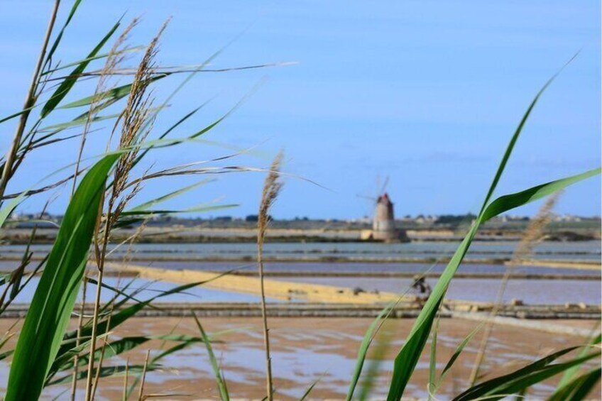 From Palermo to Agrigento with stop in Erice and Marsala Saltpans