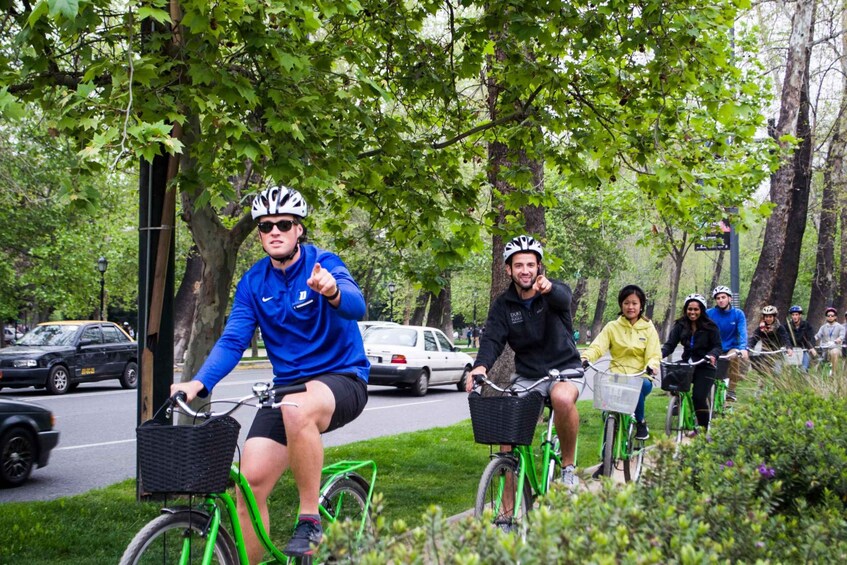 Picture 2 for Activity Santiago Highlights, Parks and Politics Bike Tour