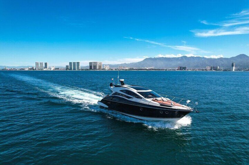 Puerto Vallarta: All Inclusive Coast & Fun 4hrs Yacht 50`Ziba