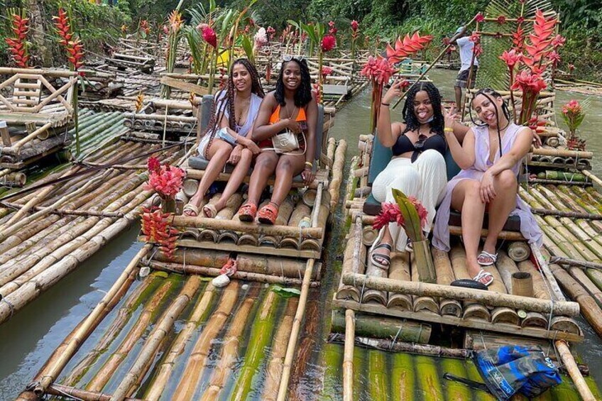 bamboo rafting