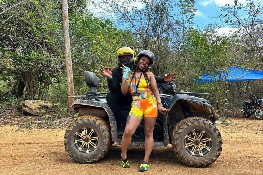 ATV Quad Biking and Bamboo Rafting from Montego Bay