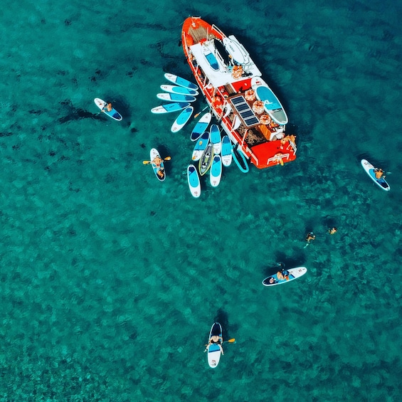 Picture 15 for Activity Ibiza: Boat Cruise Aboard Classic Wooden Boat