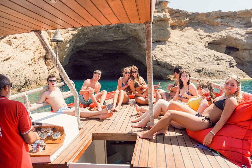 Picture 27 for Activity Ibiza: Boat Cruise Aboard Classic Wooden Boat