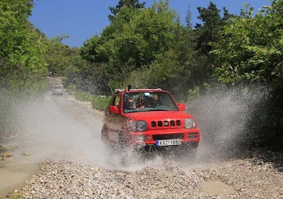 Rhodos: Selvkjørende 4x4-safari med henting i nord