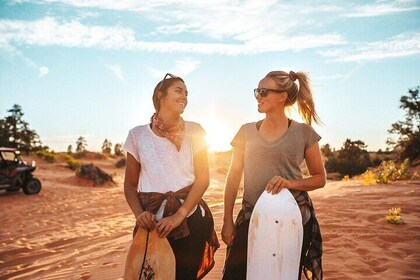 Coral Pink Sand Dunes UTV Sandboarding and Slot Canyon