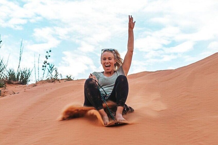 Coral Pink Sand Dunes UTV Sandboarding and Slot Canyon