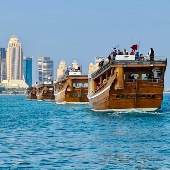 Picture 4 for Activity Doha Traditional Dhow Cruise With Corniche Walk