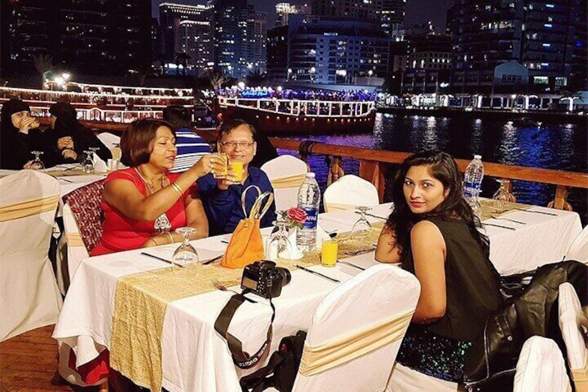 Dubai Water Canal Dinner Cruise with Buffet Dinner