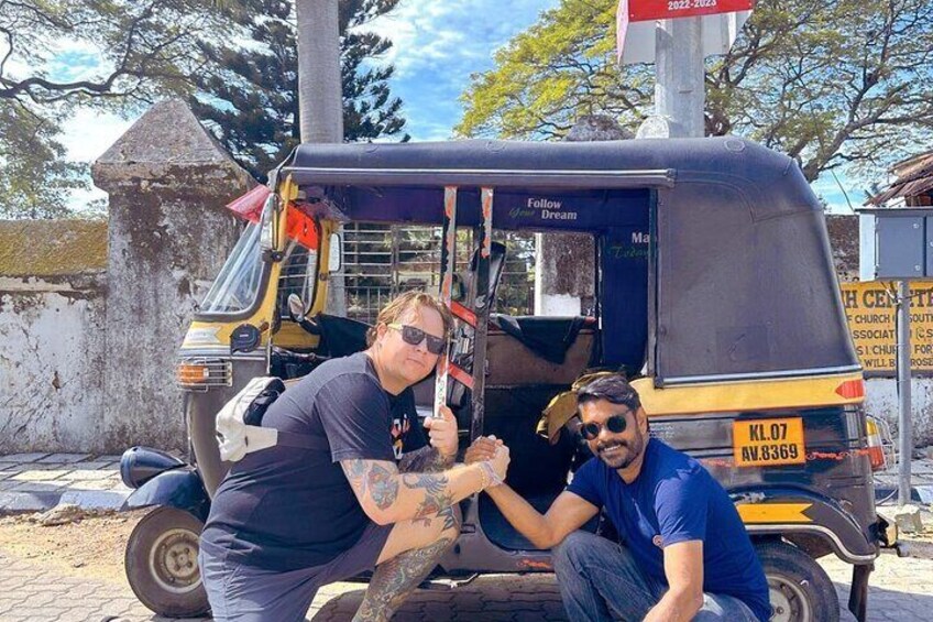 Kochi Tuk-Tuk Tour with Pickup from Cruise Ships