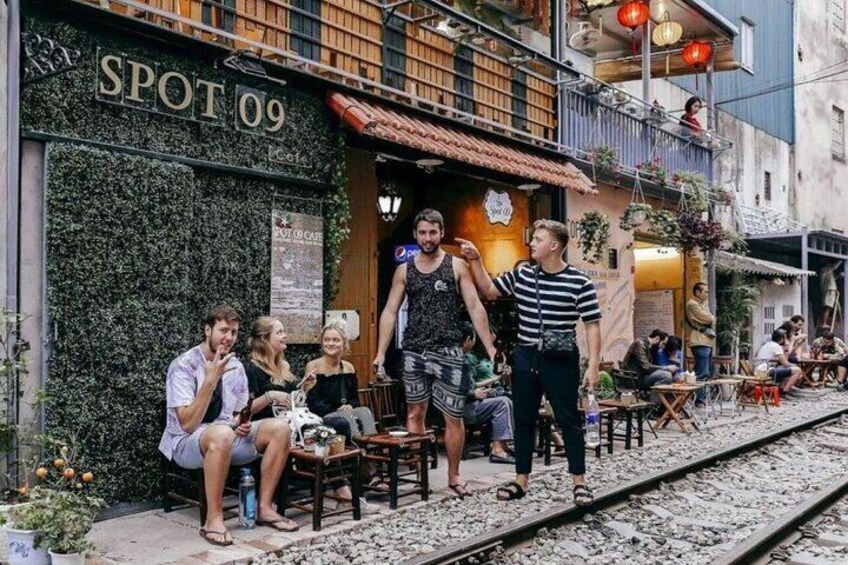 Incense village & Conical Hat , Train Street half-day From Hanoi