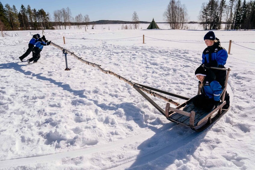 Picture 7 for Activity From Rovaniemi: Full-Day Snow and Fun Activities