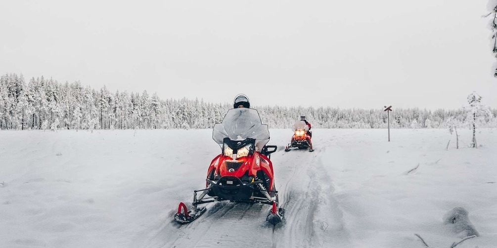 Picture 1 for Activity Rovaniemi: 4h Snowmobile Safari