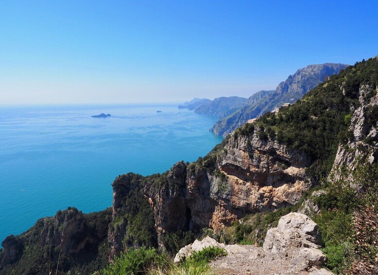 Picture 5 for Activity Positano: Private Transfer to Bomerano - Path of the Gods