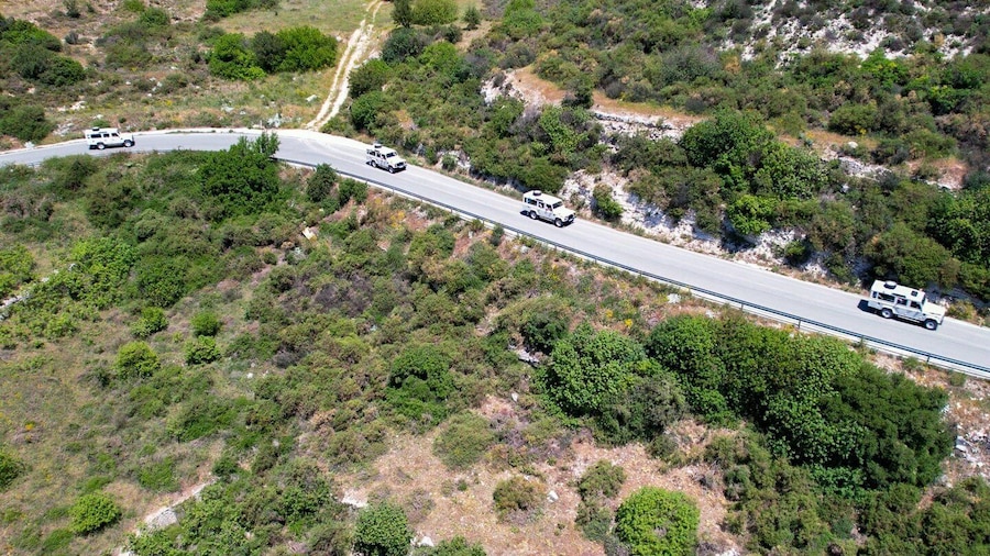 From Protaras: Full-Day Jeep Safari to Troodos with Lunch