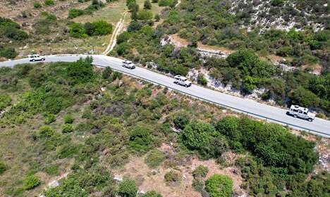 Desde Protaras: safari en jeep de día completo a Troodos con almuerzo