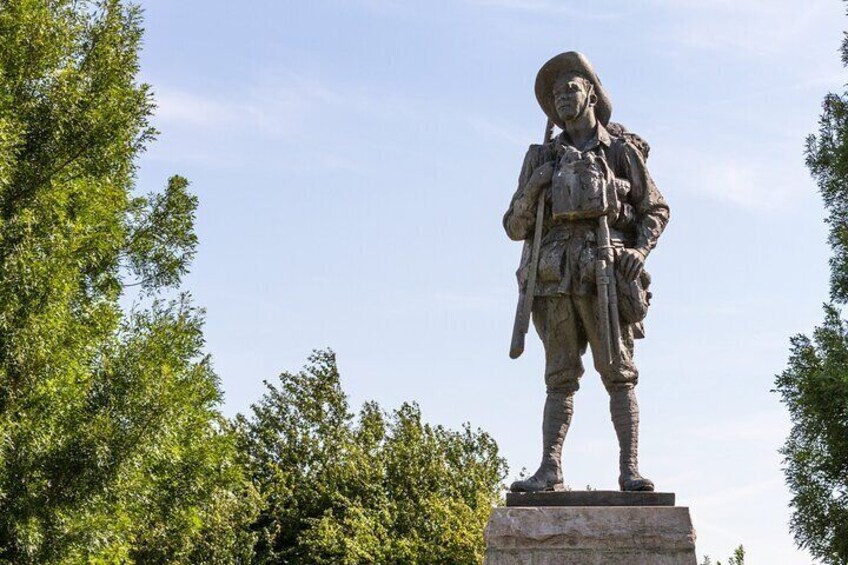 The Digger Memorial at Bullecourt