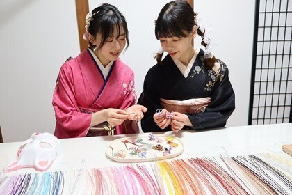 Japanese culture experience [Making accessories] in Tokyo Asakusa