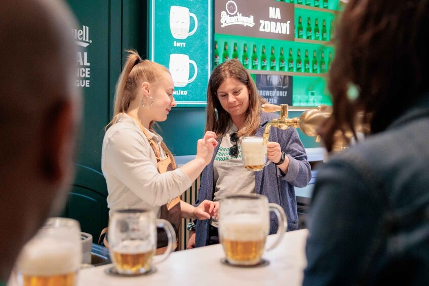 Picture 2 for Activity Prague: Beer Pouring Class at Pilsner Urquell Experience