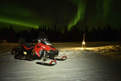 Rovaniemi: Natlig snescootertur