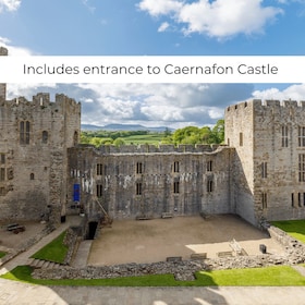 Desde Manchester: excursión de un día al norte de Gales y al castillo de Ca...