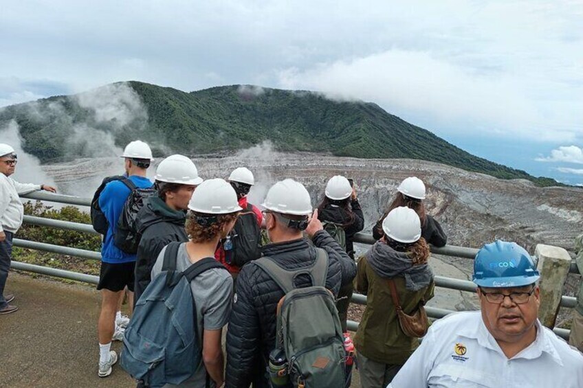 Coffee Experience and Poas Volcano half day tour from San José