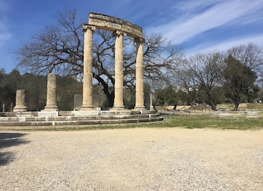 Antigua Olimpia: sitio turístico privado, museo, granja de abejas, bodega