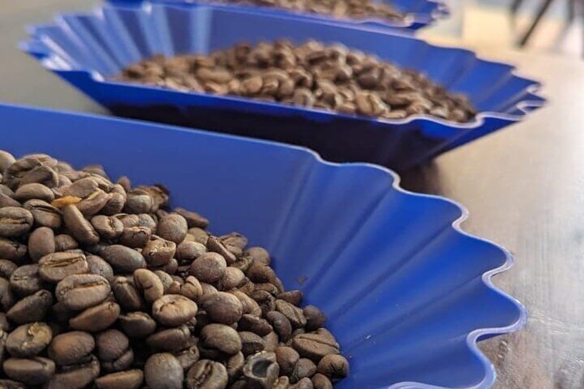 We will taste each batch we roasted.