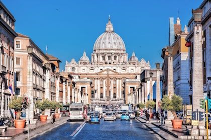 Sla de lijn over: Vaticaanse Musea & Sixtijnse Kapel Ticket met audiogids