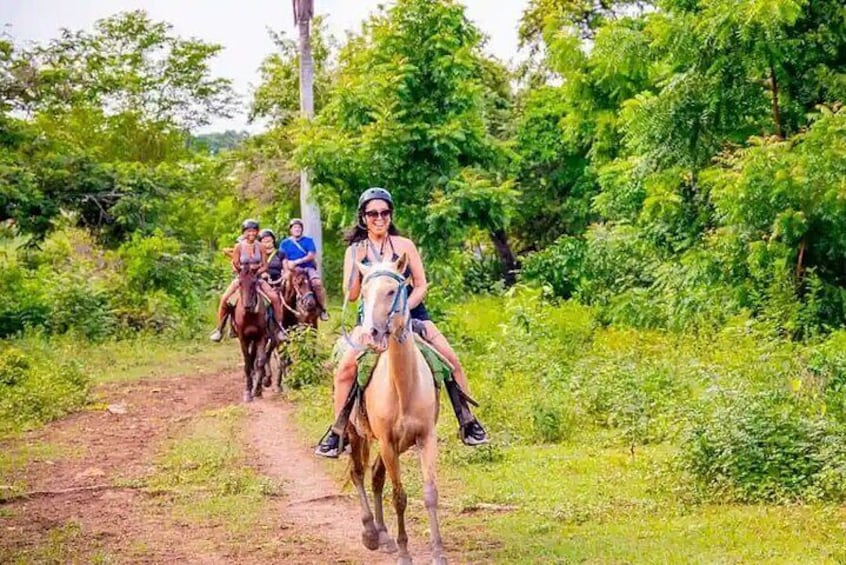 Full Dominican Adventure: Zipline, ATV Buggie, Horseback & Safari