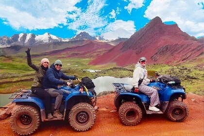 ATV Tour through the Red Valley and Rainbow Mountain