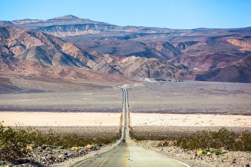 Highway 190 Crossing Panamint Valley
