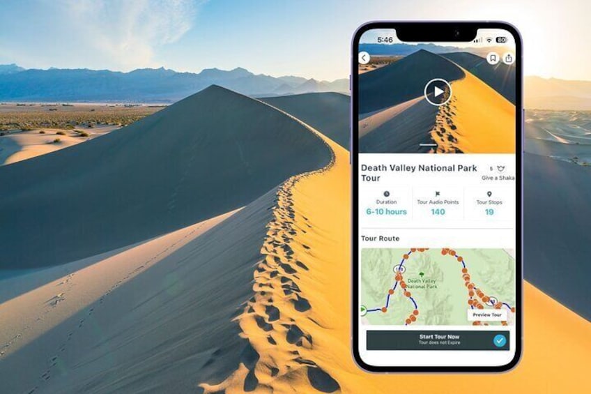 Death Valley National Park Audio Guided Driving Tour