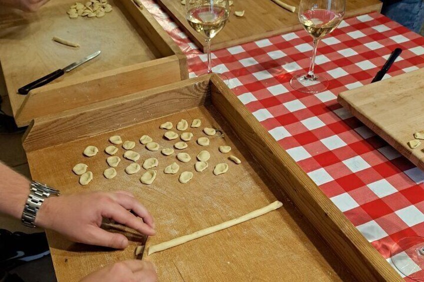 Apulian cooking class and typical dinner