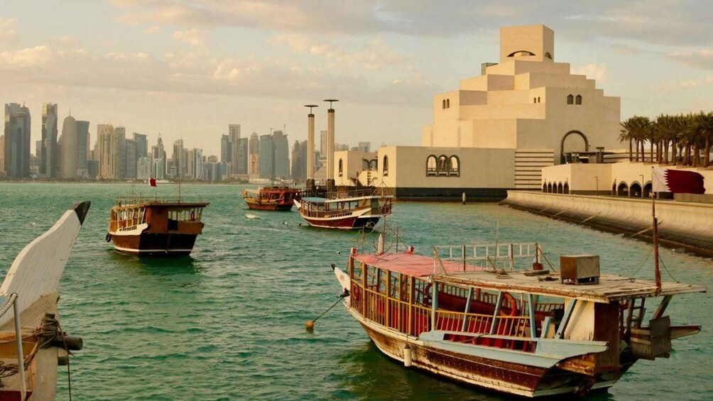 Picture 4 for Activity Exclusive Doha Private Dhowcruise & Cornichewalk With Sunset