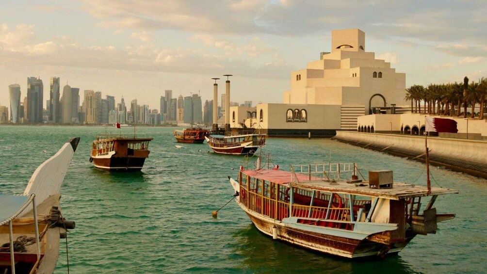 Picture 4 for Activity Exclusive Doha Private Dhowcruise & Cornichewalk With Sunset