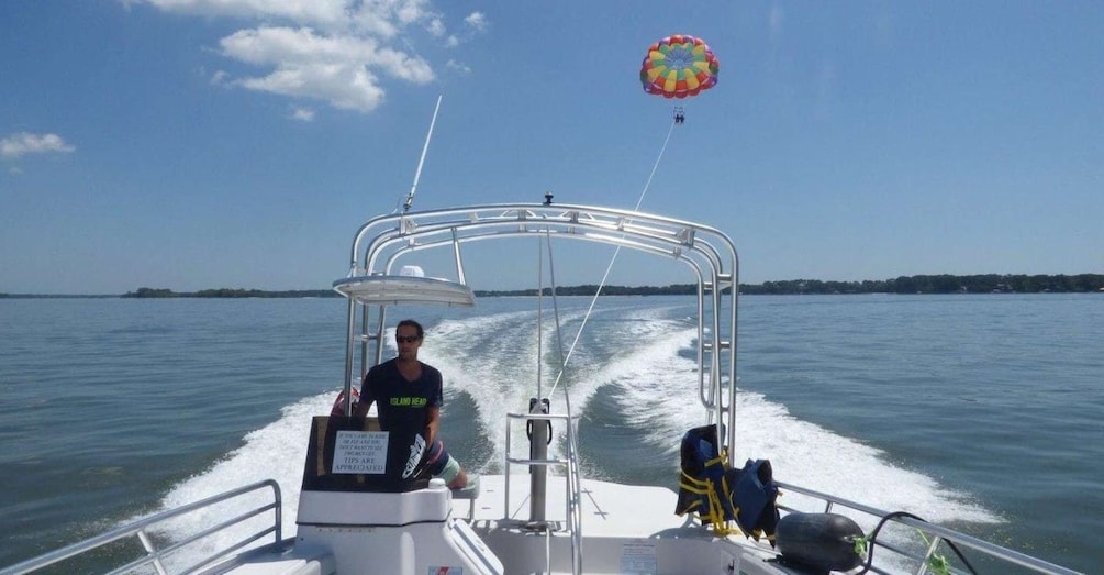 Picture 2 for Activity Hilton Head Island: High-Flying Parasail Experience