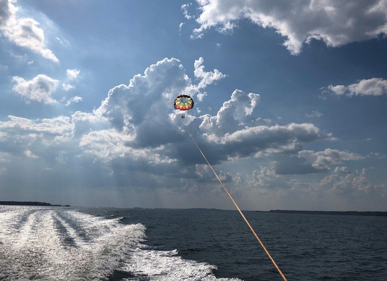 Picture 1 for Activity Hilton Head Island: High-Flying Parasail Experience